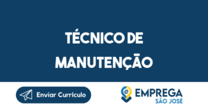 Técnico De Manutenção-São José Dos Campos - Sp 3