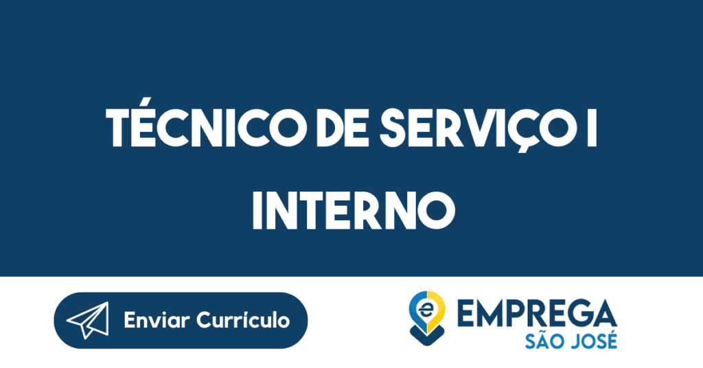 Técnico De Serviço I Interno-Jacarei - Sp 1