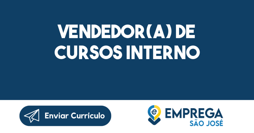 Vendedor(A) De Cursos Interno-São José Dos Campos - Sp 1