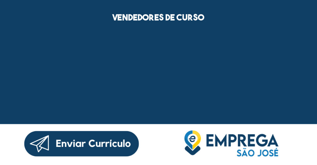 Vendedores De Curso-São José Dos Campos - Sp 1