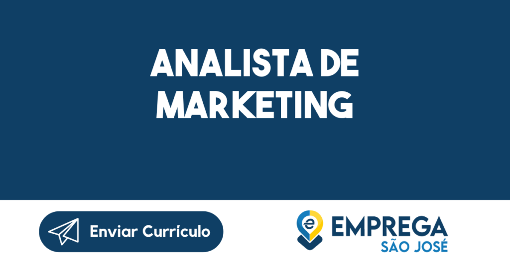 Analista De Marketing-São José Dos Campos - Sp 1