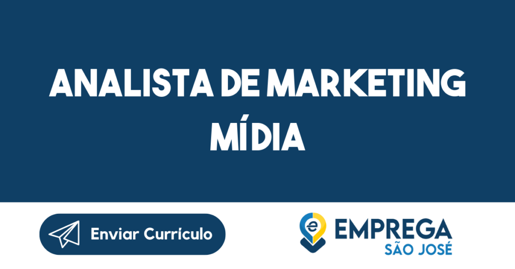 Analista De Marketing Mídia -Jacarei - Sp 1