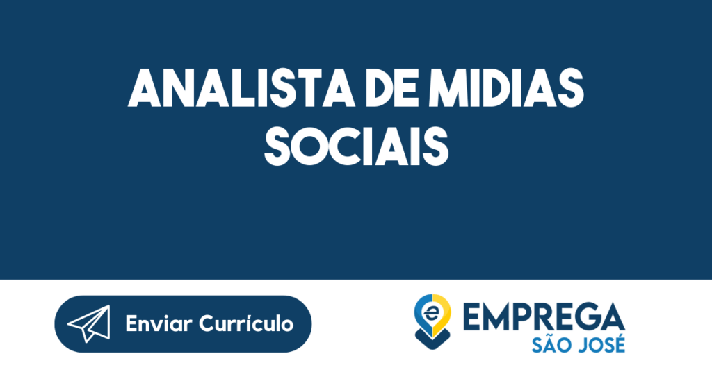 Analista De Midias Sociais-São José Dos Campos - Sp 1