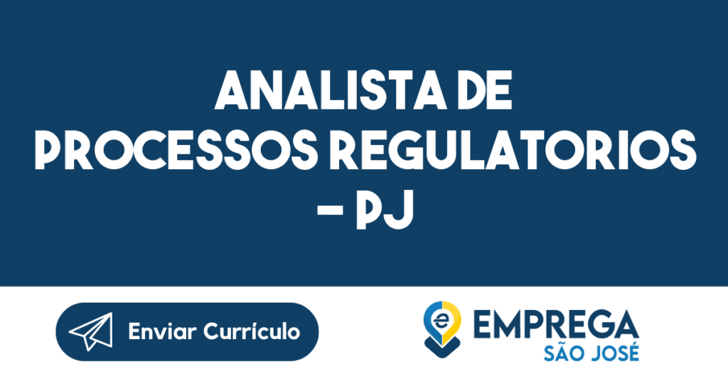 Analista De Processos Regulatorios - Pj-Jacarei - Sp 1