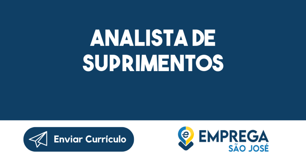 Analista De Suprimentos-São José Dos Campos - Sp 1