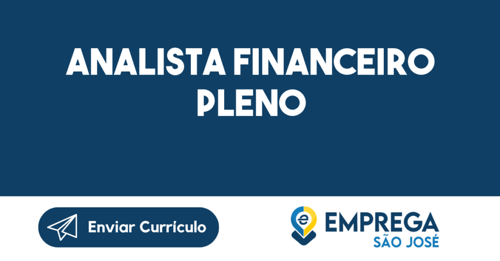 Analista Financeiro Pleno -Jacarei - Sp 1