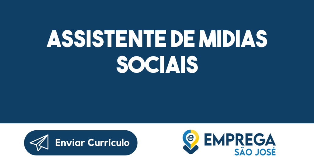 Assistente De Midias Sociais-São José Dos Campos - Sp 1