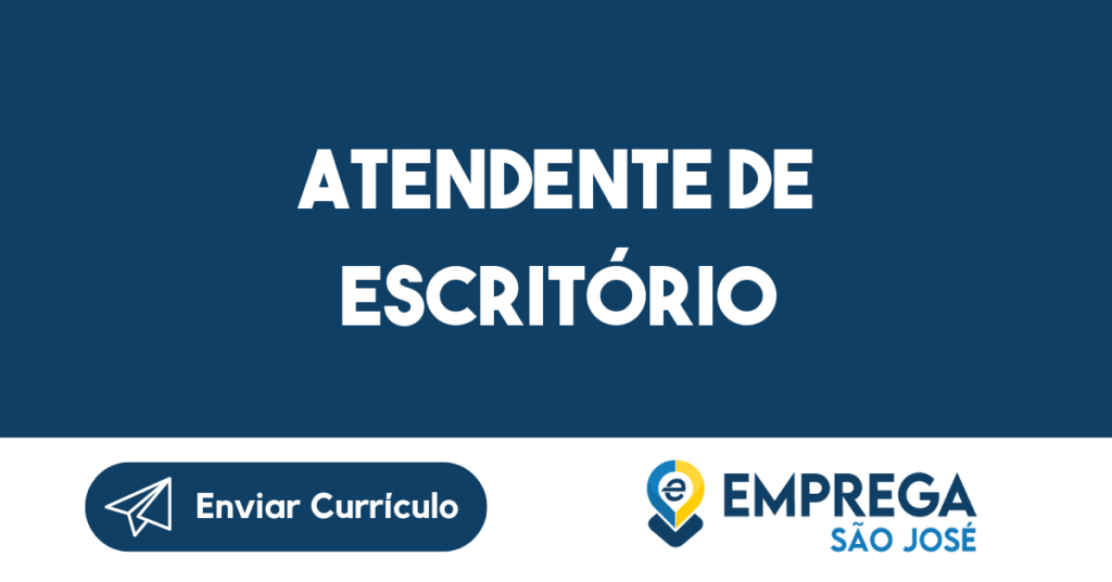 Atendente De Escritório -São José Dos Campos - Sp 1