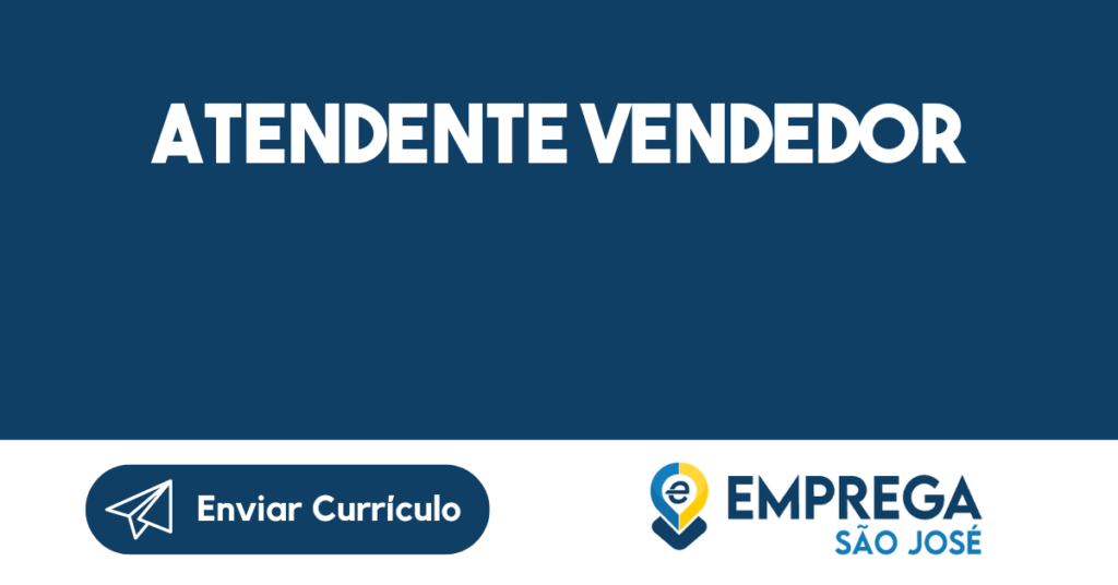 Atendente Vendedor-Jacarei - Sp 1