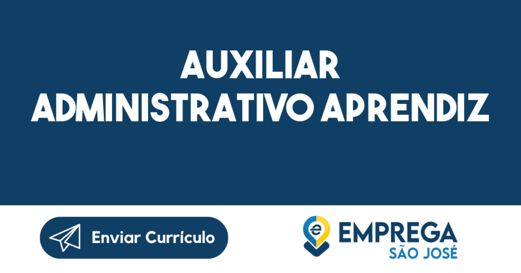 Auxiliar Administrativo Aprendiz-São José Dos Campos - Sp 1