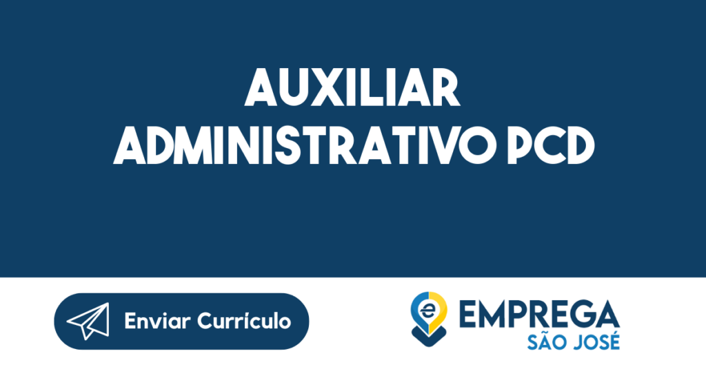 Auxiliar Administrativo Pcd-Jacarei - Sp 1