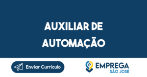 Auxiliar De Automação-São José Dos Campos - Sp 14