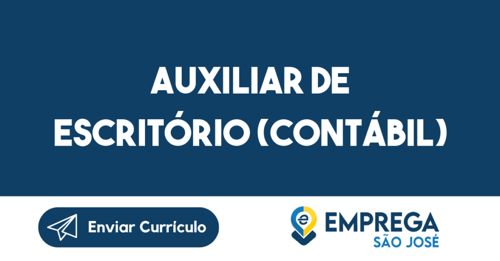 Auxiliar De Escritório (Contábil)-São José Dos Campos - Sp 1