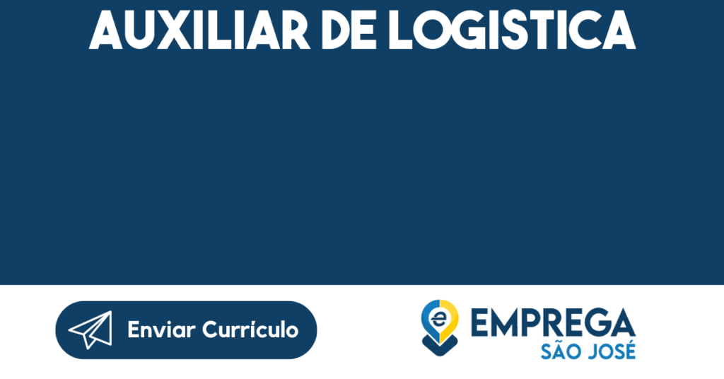 Auxiliar De Logistica-Jacarei - Sp 1