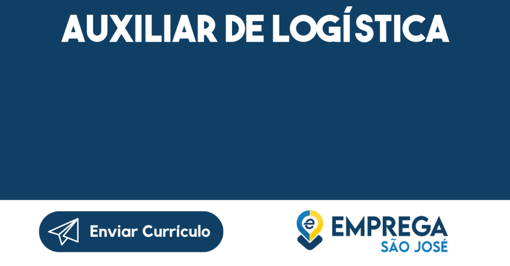 Auxiliar De Logística-São José Dos Campos - Sp 1