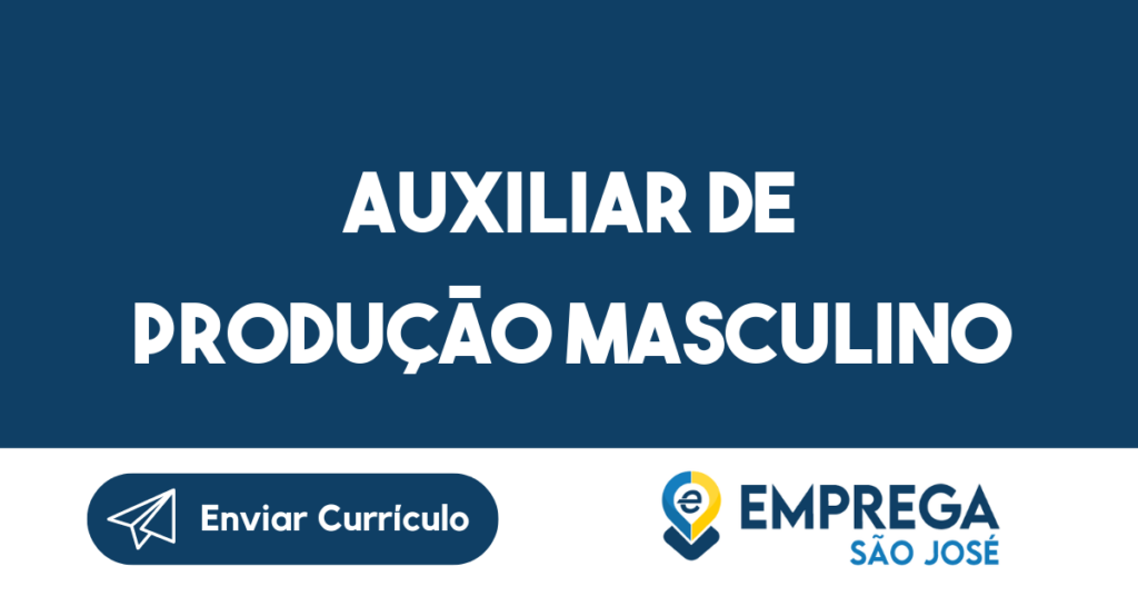 Auxiliar De Produção -Jacarei - Sp 1