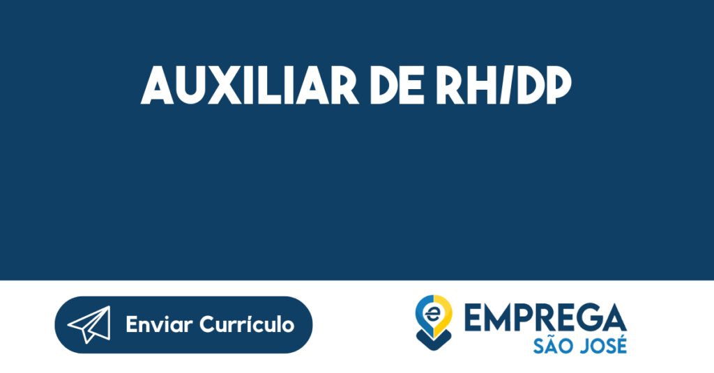 Auxiliar De Rh/Dp-São José Dos Campos - Sp 1