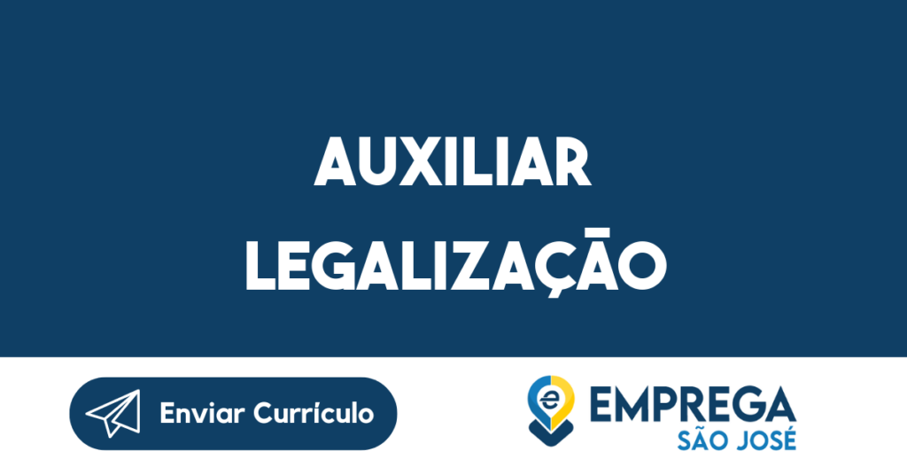 Auxiliar Legalização-São José Dos Campos - Sp 1