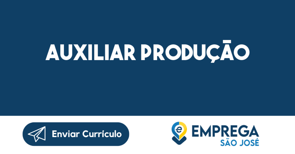 Auxiliar Produção-São José Dos Campos - Sp 1