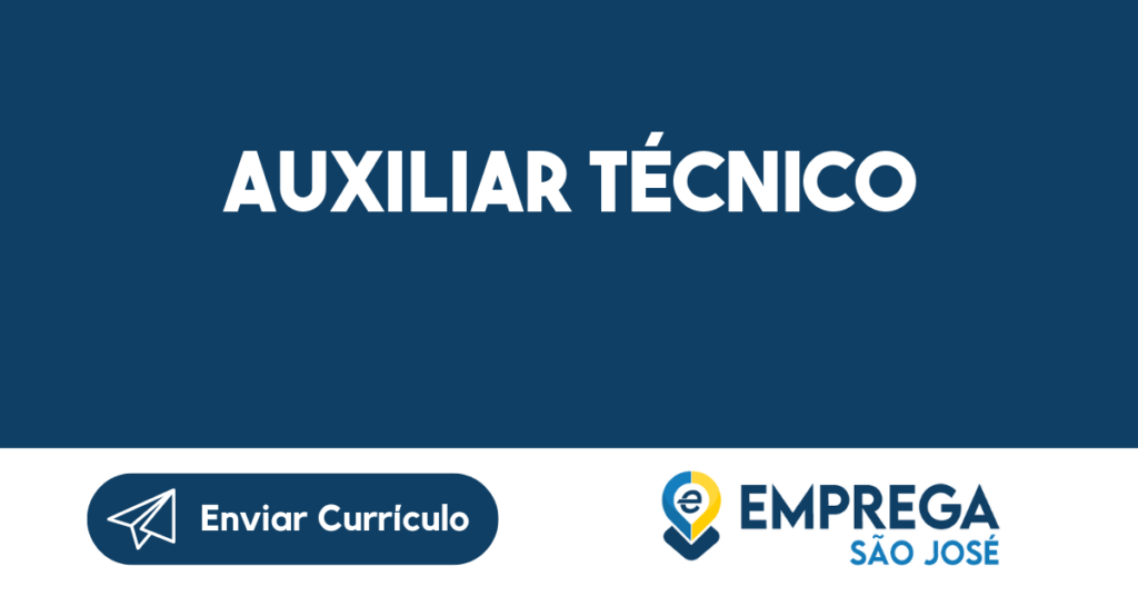 Auxiliar Técnico-São José Dos Campos - Sp 1