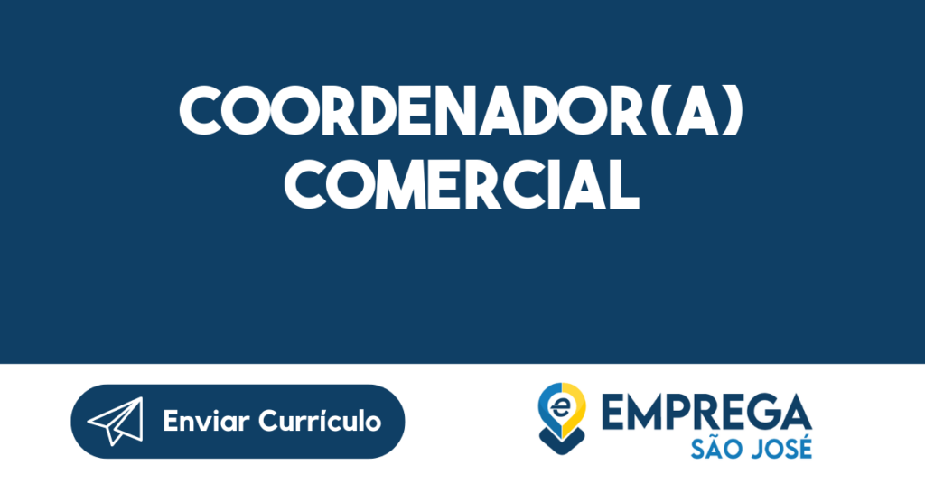 Coordenador(A) Comercial-São José Dos Campos - Sp 1