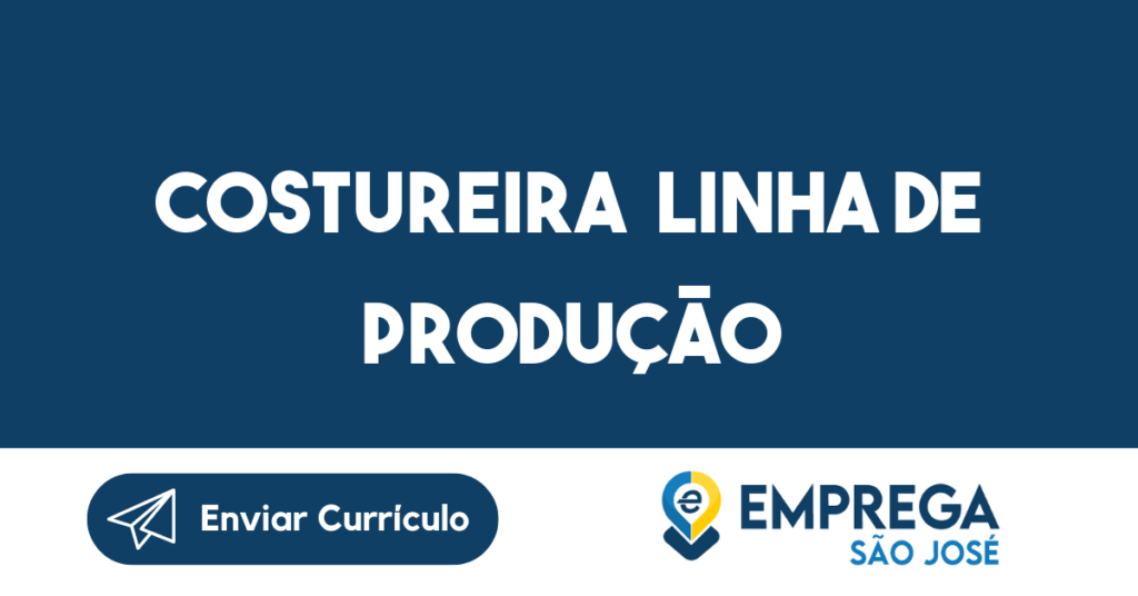 Costureira Linha De Produção - São José Dos Campos 1