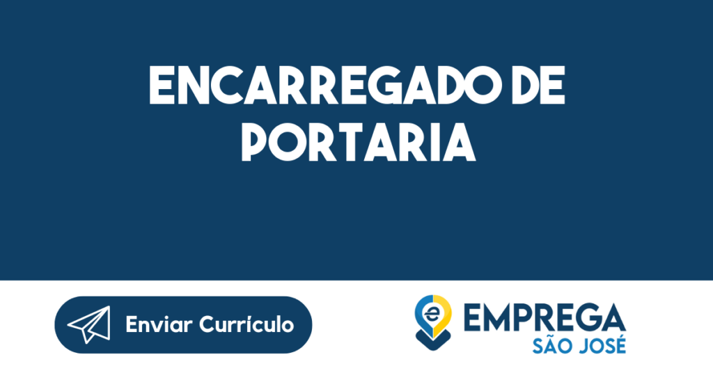 Encarregado De Portaria-Jacarei - Sp 1