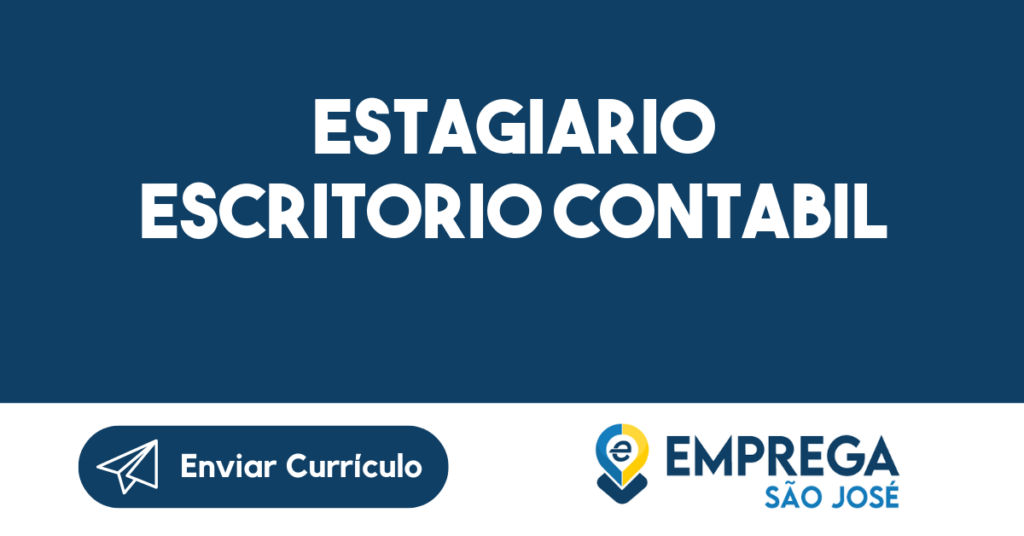 Estagiario Escritorio Contabil-São José Dos Campos - Sp 1