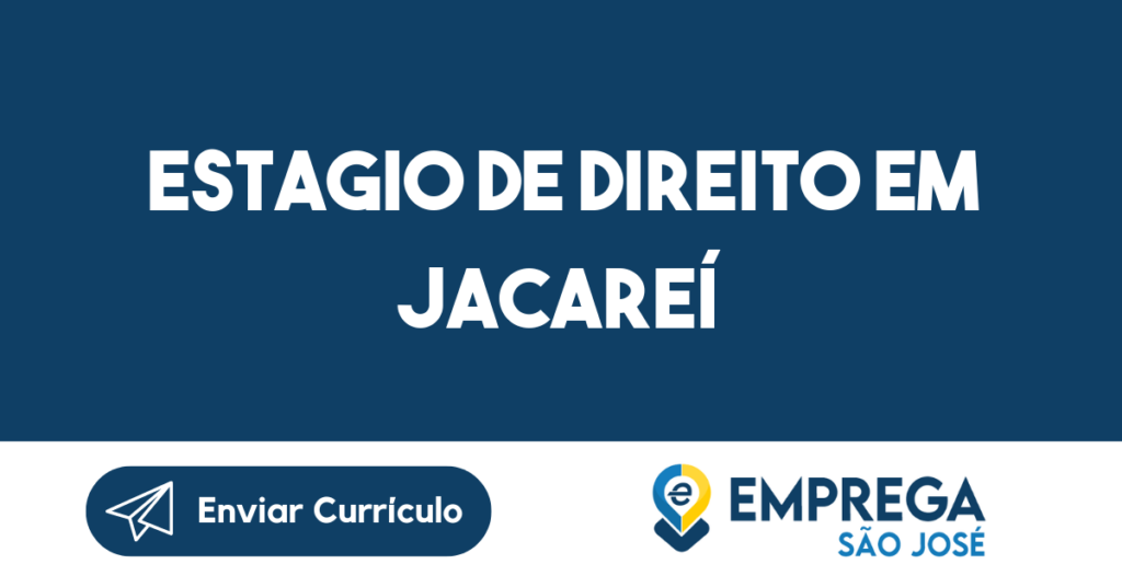 Estagio De Direito Em Jacareí-Jacarei - Sp 1