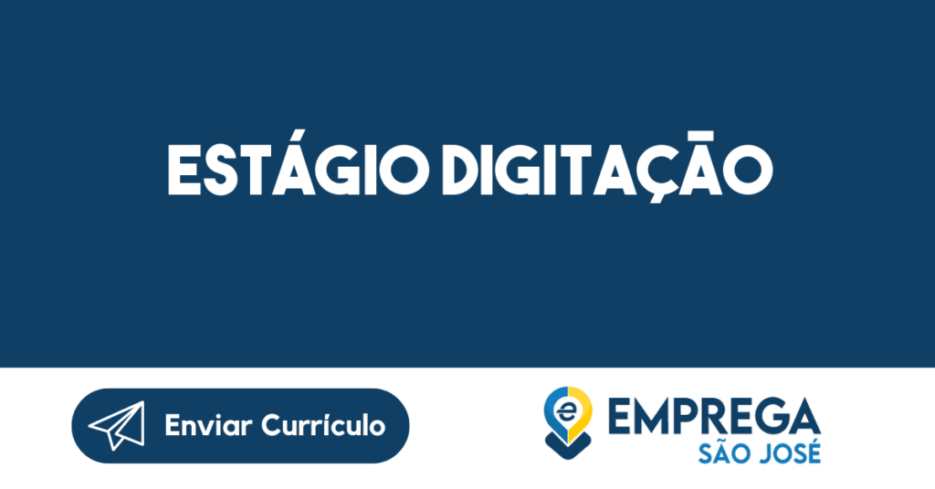 Estágio Digitação-São José Dos Campos - Sp 1