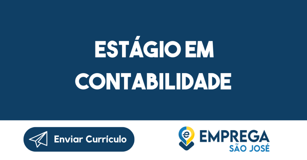 Estágio Em Contabilidade-São José Dos Campos - Sp 1