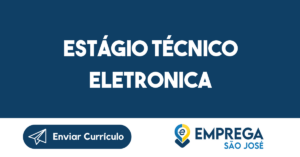 Estágio Técnico Eletronica-São José Dos Campos - Sp 6