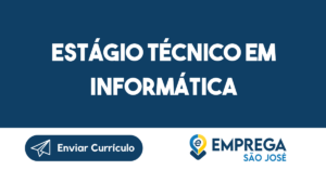 Estágio Técnico Em Informática-São José Dos Campos - Sp 15