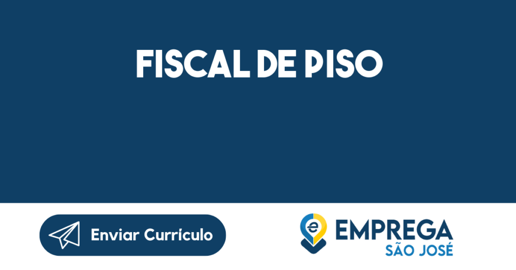 Fiscal De Piso-Jacarei - Sp 1