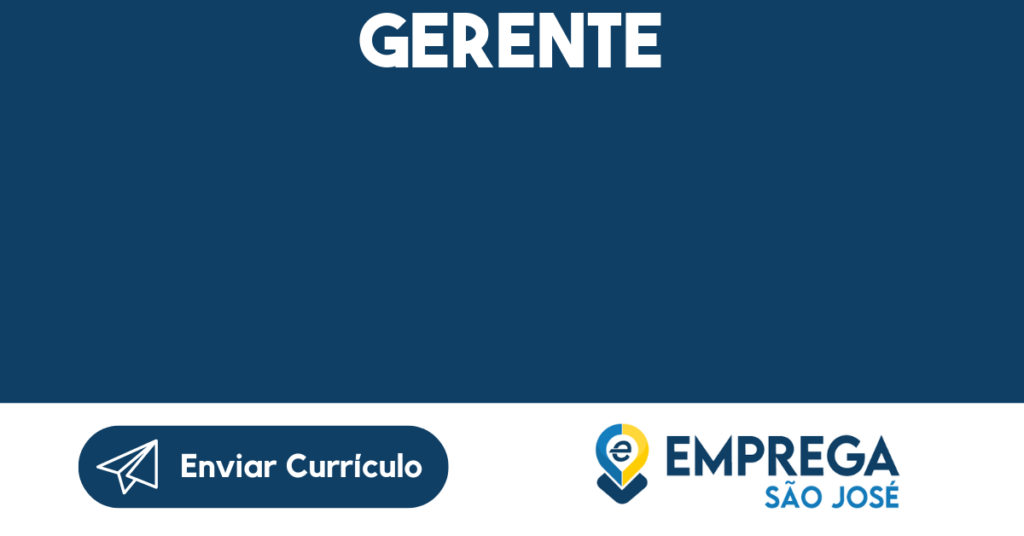 Gerente-São José Dos Campos - Sp 1