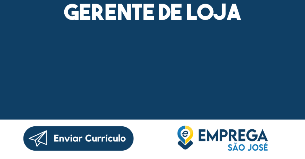 Gerente De Loja-Jambeiro - Sp 1