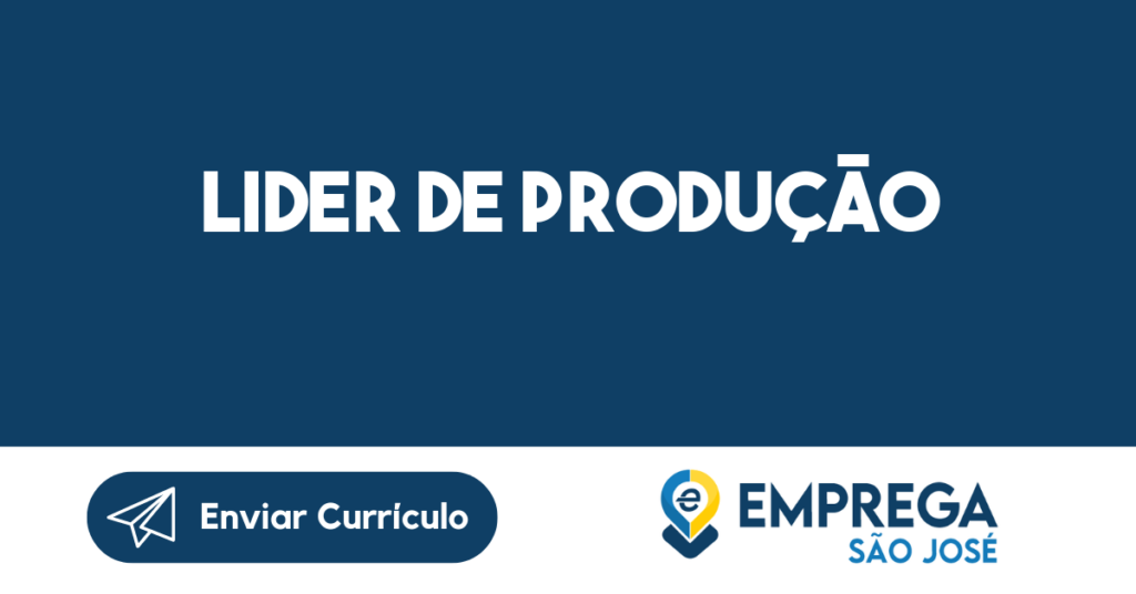 Lider De Produção-São José Dos Campos - Sp 1