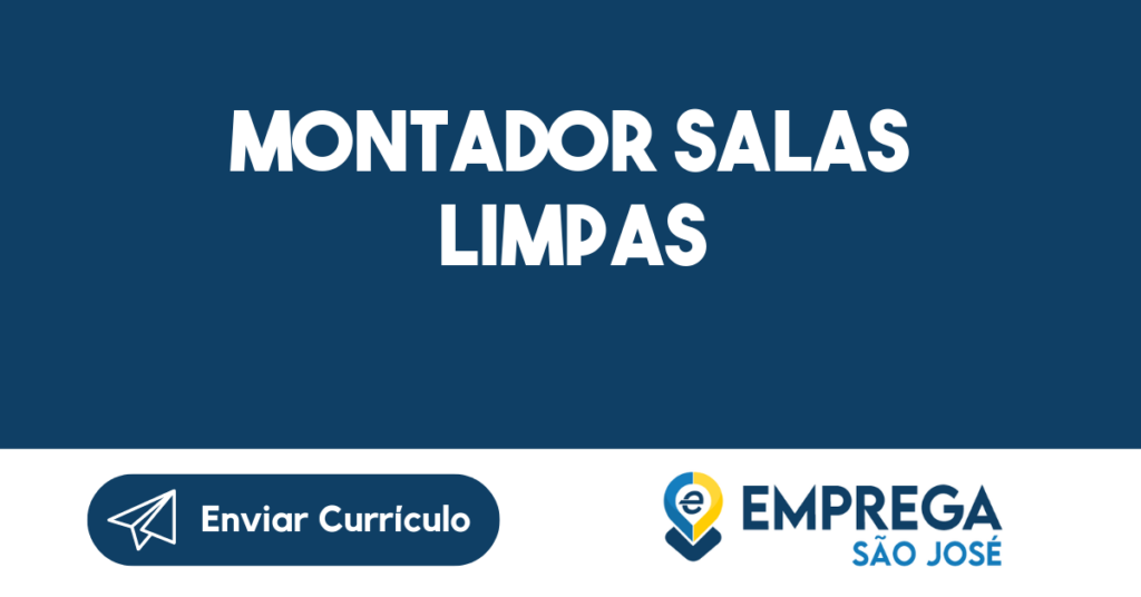 Montador Salas Limpas -Jacarei - Sp 1