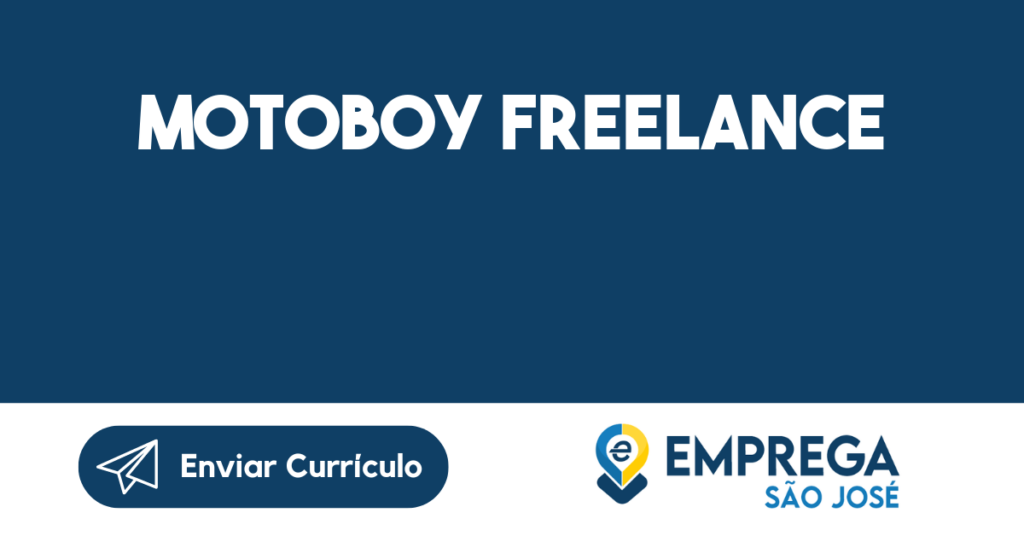 Motoboy Freelance-São José Dos Campos - Sp 1