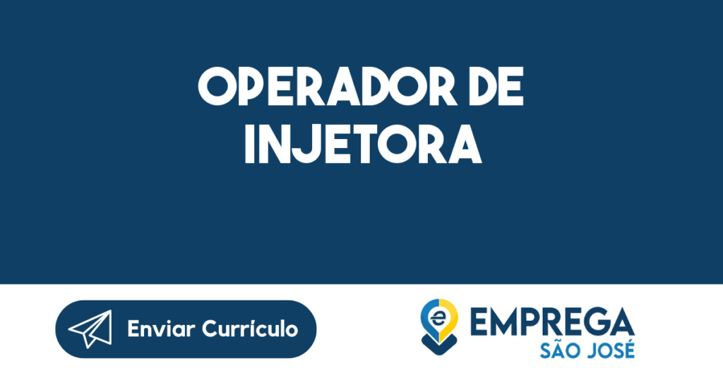 Operador De Injetora-São José Dos Campos - Sp 1