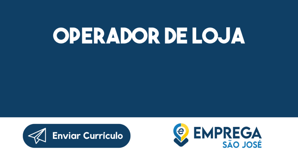 Operador De Loja-São José Dos Campos - Sp 1