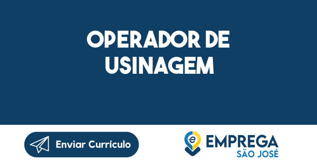 Operador De Usinagem-Jacarei - Sp 1