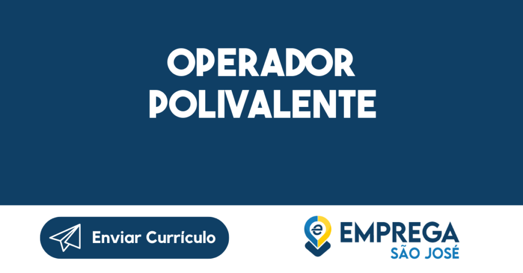 Operador Polivalente-Jacarei - Sp 1