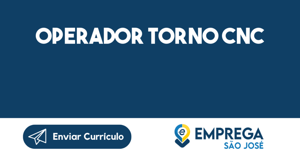 Operador Torno Cnc-Jacarei - Sp 1