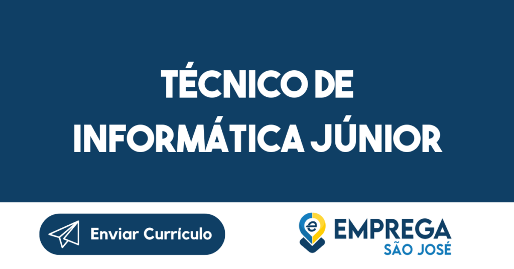 Técnico De Informática Júnior-São José Dos Campos - Sp 1