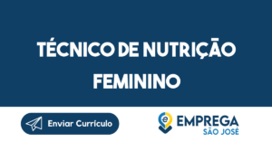 Técnico De Nutrição Feminino-São José Dos Campos - Sp 4