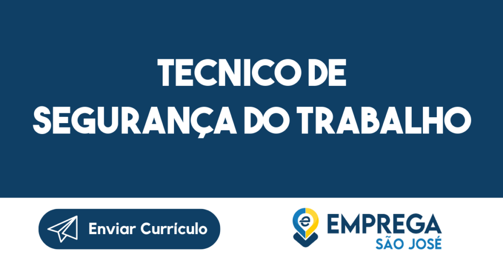 Tecnico De Segurança Do Trabalho-Jacarei - Sp 1