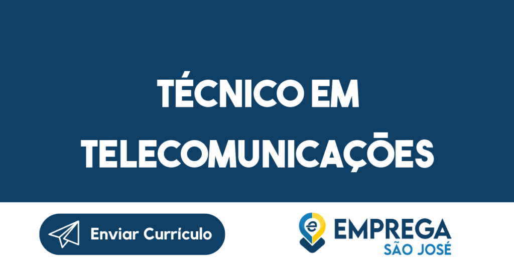 Técnico Em Telecomunicações-São José Dos Campos - Sp 1