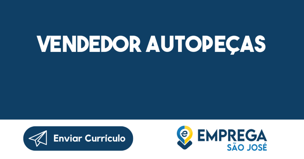 Vendedor Autopeças-São José Dos Campos - Sp 1