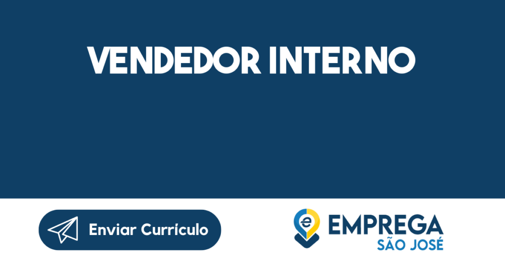 Vendedor Interno-Jacarei - Sp 1